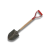 Shovel with Wooden Handle