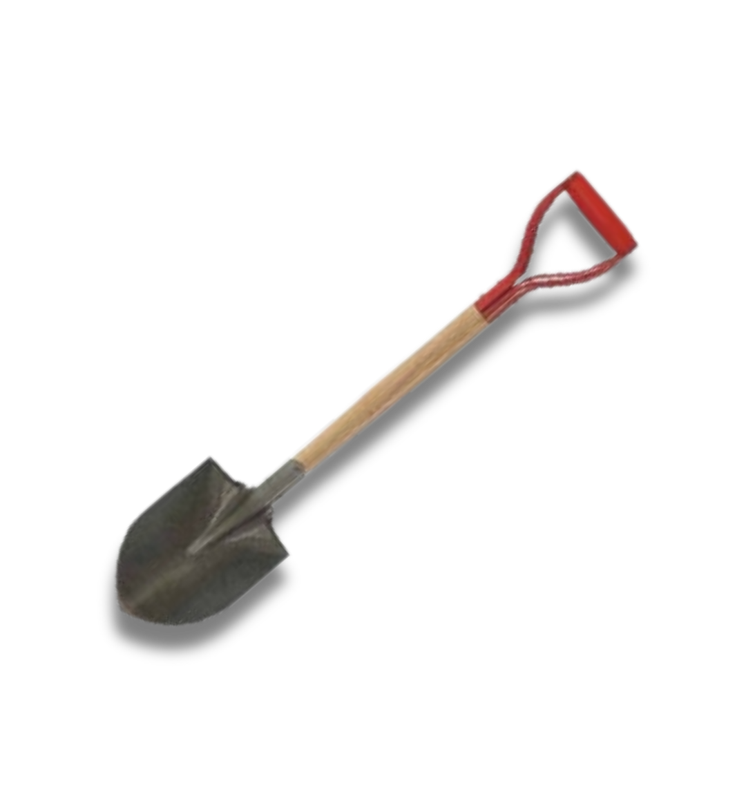 Shovel with Wooden Handle