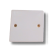 Single White Pattress Cover