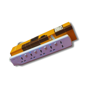 Carl & Gilbert 4 Way Power Extension with USB