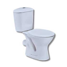 White Close Couple WC Toilet