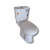 Frencia Close Couple Toilet WC 664W