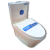 One Piece Toilet WC 6224