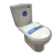 SC 100 + WC P-Trap Toilet WC 008
