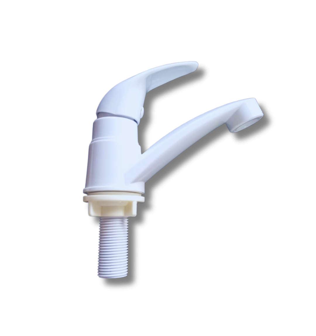 Pillar Tap White Lever BF-P9001