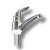 Pillar Tap Chrome Lever BF-9001