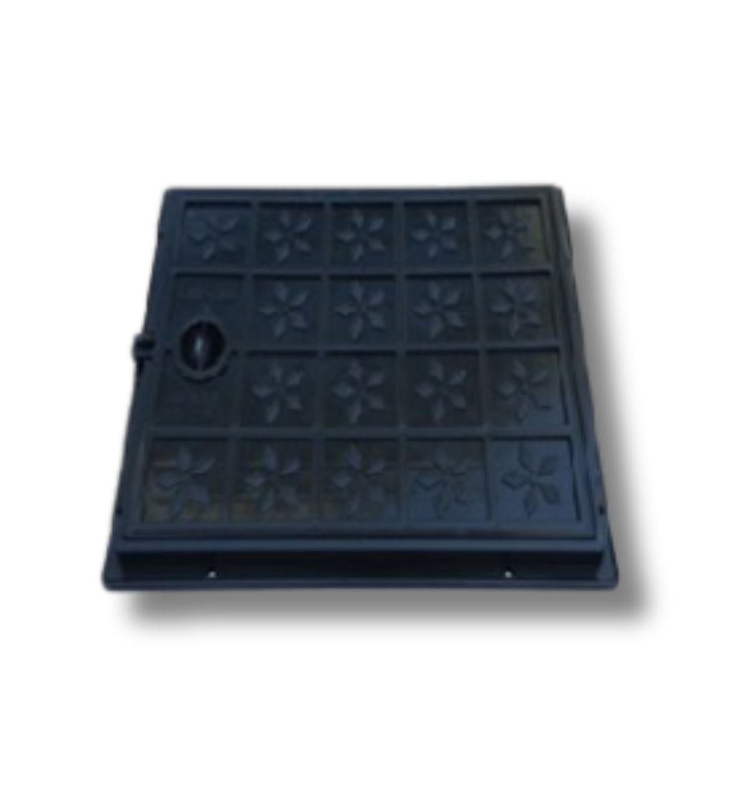 PVC Manhole Covers (Black) – 12x12, 15x15, 18x18, 18x24