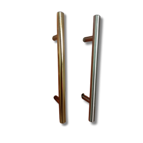 Cupboard Type-T Handle Brass & Silver