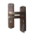Natraj Mortice Lock – Brown