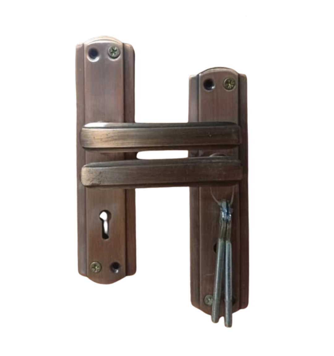 Natraj Mortice Lock – Brown