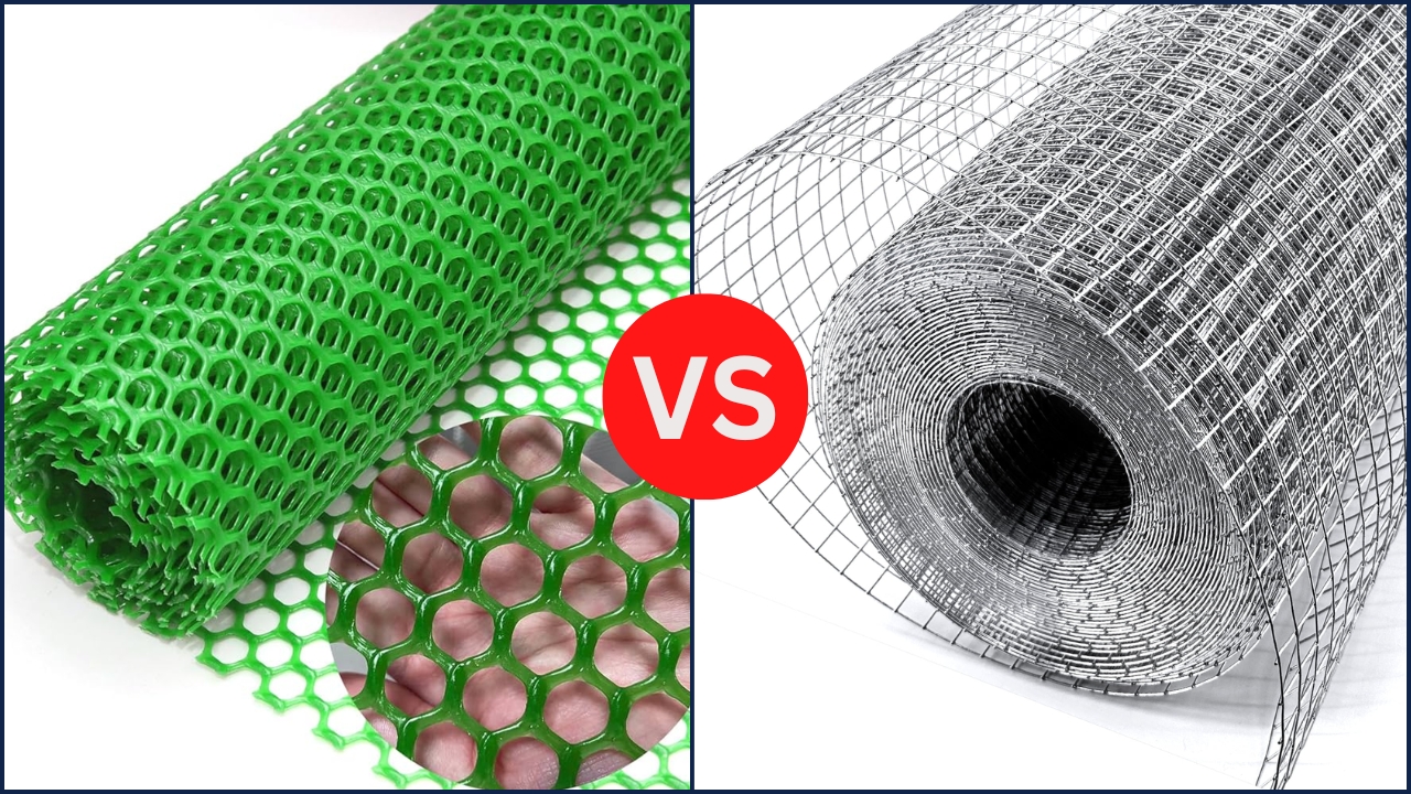 Plastic Chicken Wire or Metal Chicken Wire?